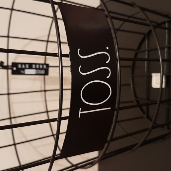 Rae Dunn Toss Garbage Can - Picture 3 of 5